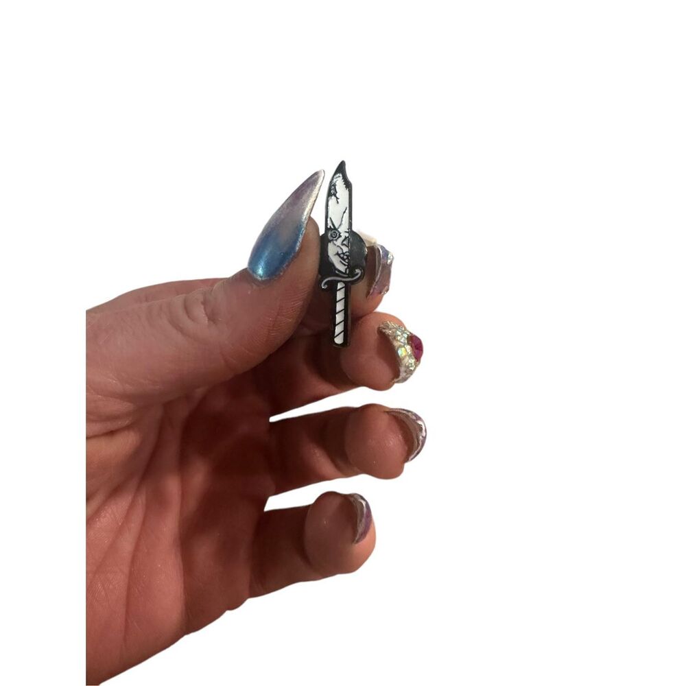 HORROR KNIFE SERIES CHUCKY Inspired Enamel Pin